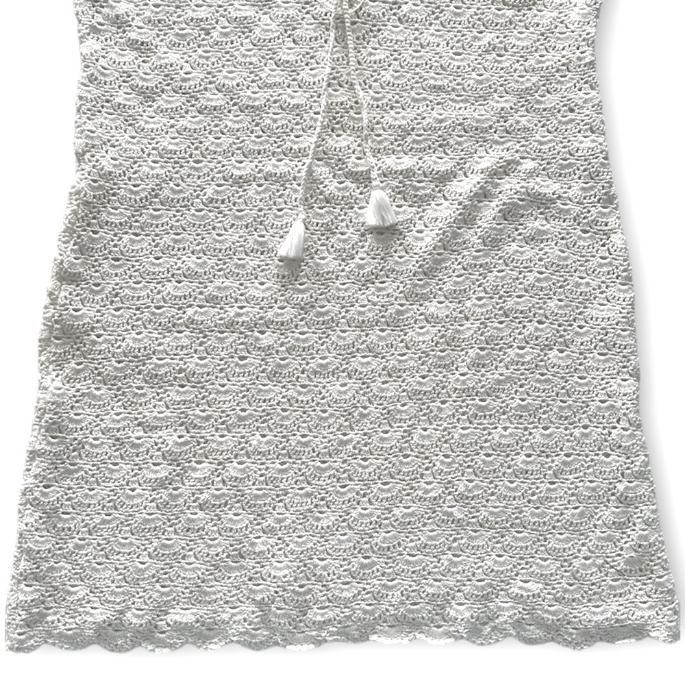 Letarte Sleeveless Crochet Lace-Up Dress - Picture 8 of 16